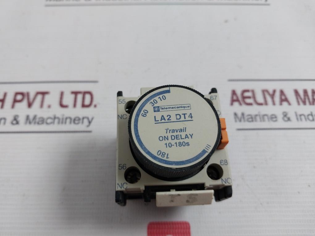 Telemecanique La2 Dt4 On Delay Timer Relay Module 10–180 Sec Iec 337-1