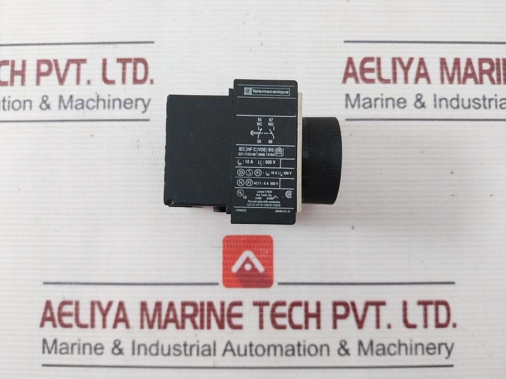 Telemecanique La2 Dt4 Time Delay Auxiliary Contact Block 10-180S 10A 660V