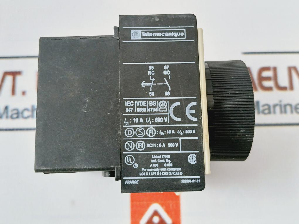 Telemecanique La2 Dt4 Time Delay Block 10A