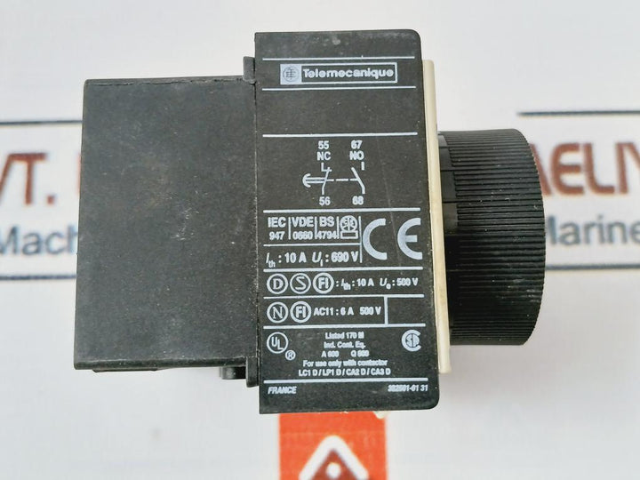 Telemecanique La2 Dt4 Time Delay Block 10A