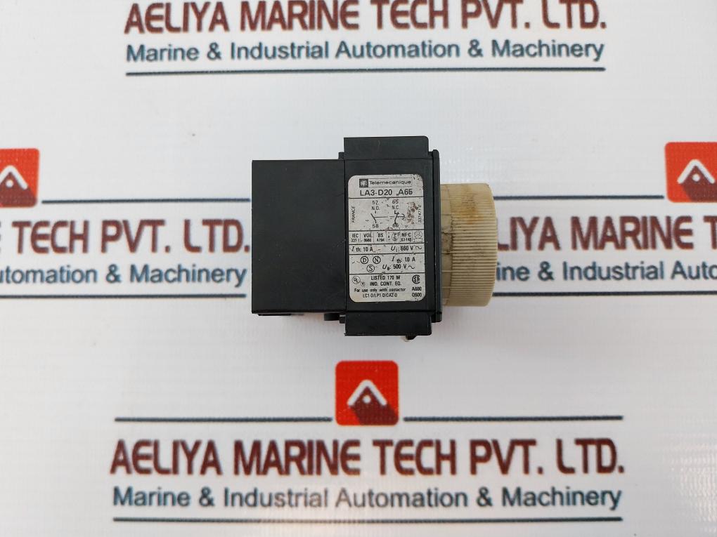 Telemecanique La3-d20-a65 Timer Delay Block 0,1-3s 10a