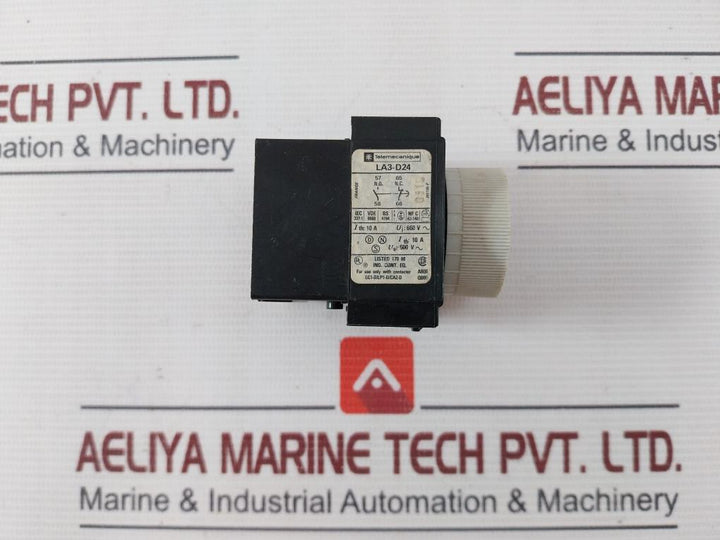 Telemecanique La3-d24 Time Delay Module Lc1-d/Lp1-d/Ca2-d 10-180S 660V 10A