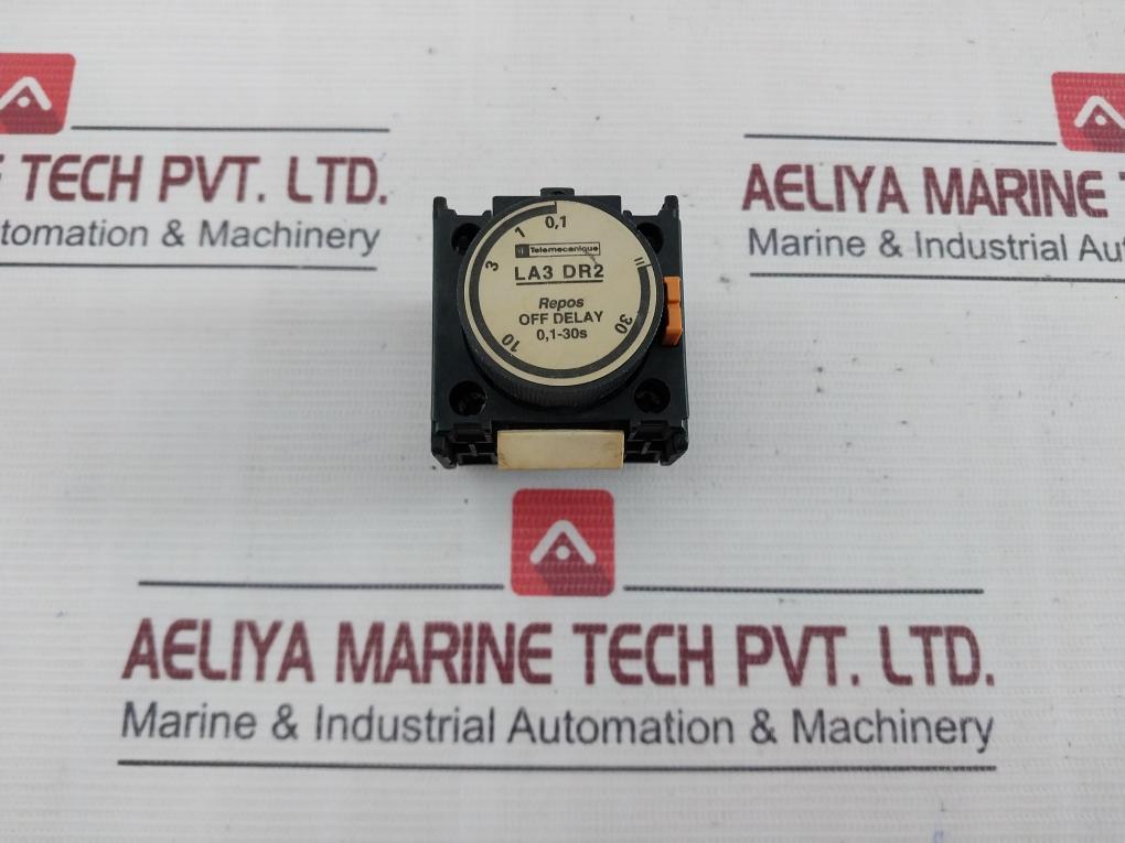 Telemecanique La3 Dr2 Off Delay Contactor Timer Module Iec 947 10A