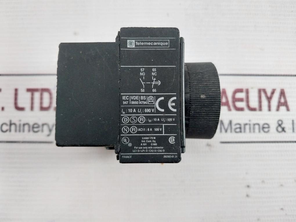 Telemecanique La3 Dr2 Off Delay Contactor Timer Module Iec 947 10A