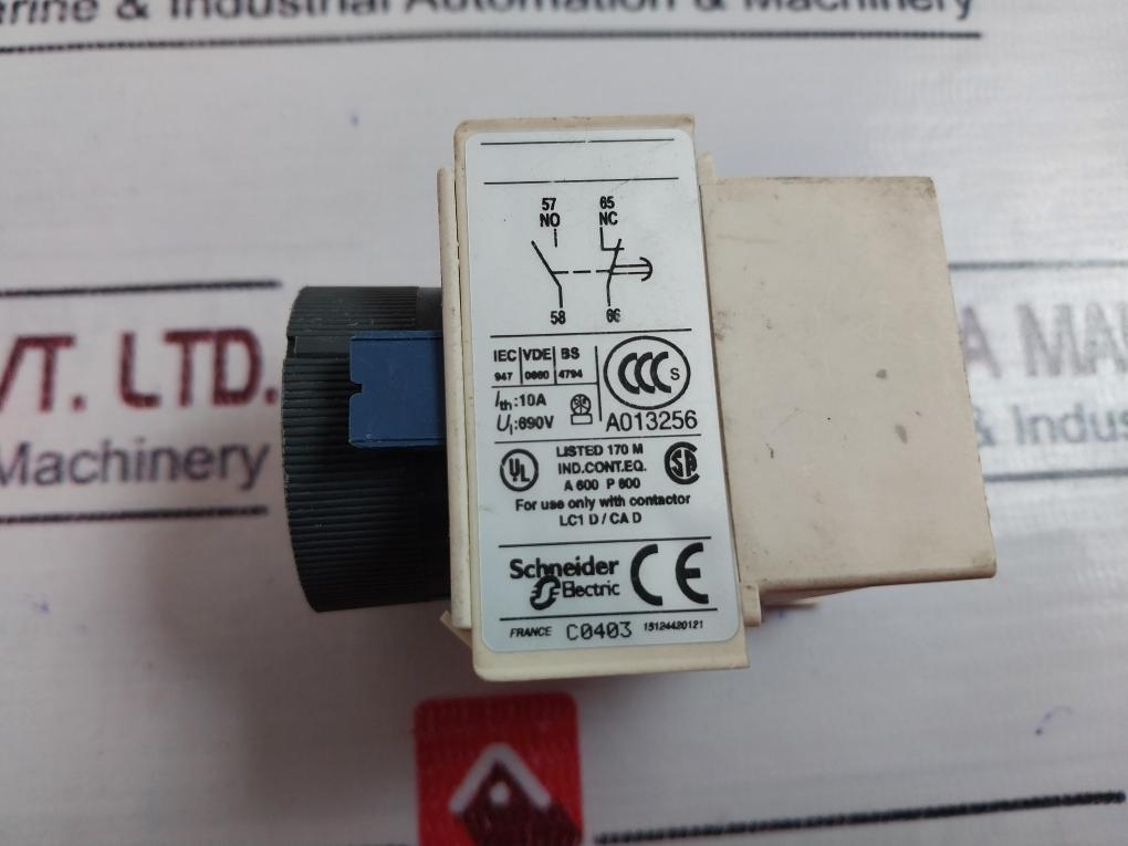 Telemecanique La3 Dr2 Time Delay Block 10A 690V