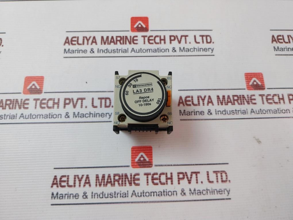 Telemecanique La3 Dr4 Time Delay Block 10-180S, 10A, 690 V