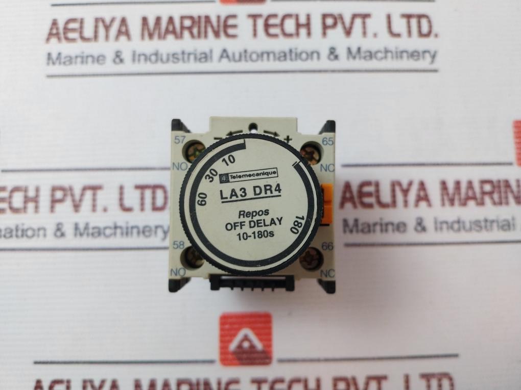 Telemecanique La3 Dr4 Time Delay Block 10-180S, 10A, 690 V