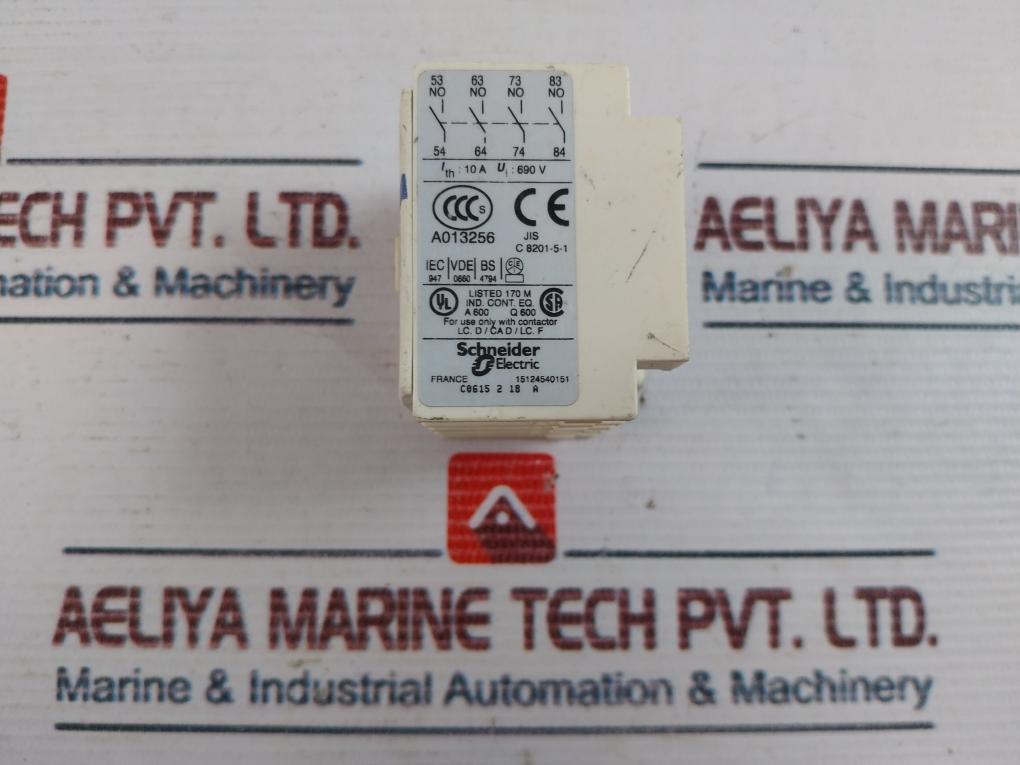 Telemecanique Ladn40 Auxiliary Contact Block A013256