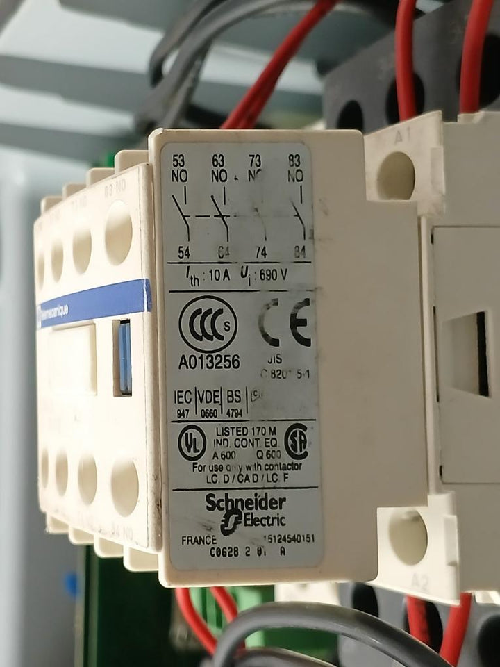 Telemecanique Ladn40 Electrical Control Panel 600Vac Max