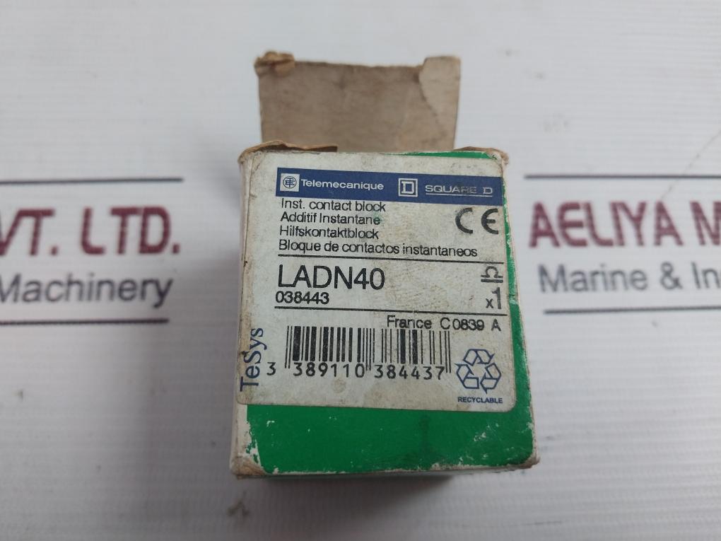 Telemecanique Ladn40 Tesys Auxiliary Contact Block A013256 A600 Q600 690V