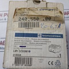 Telemecanique Lb1 Lc03M10 Integral Starter Overload 690V