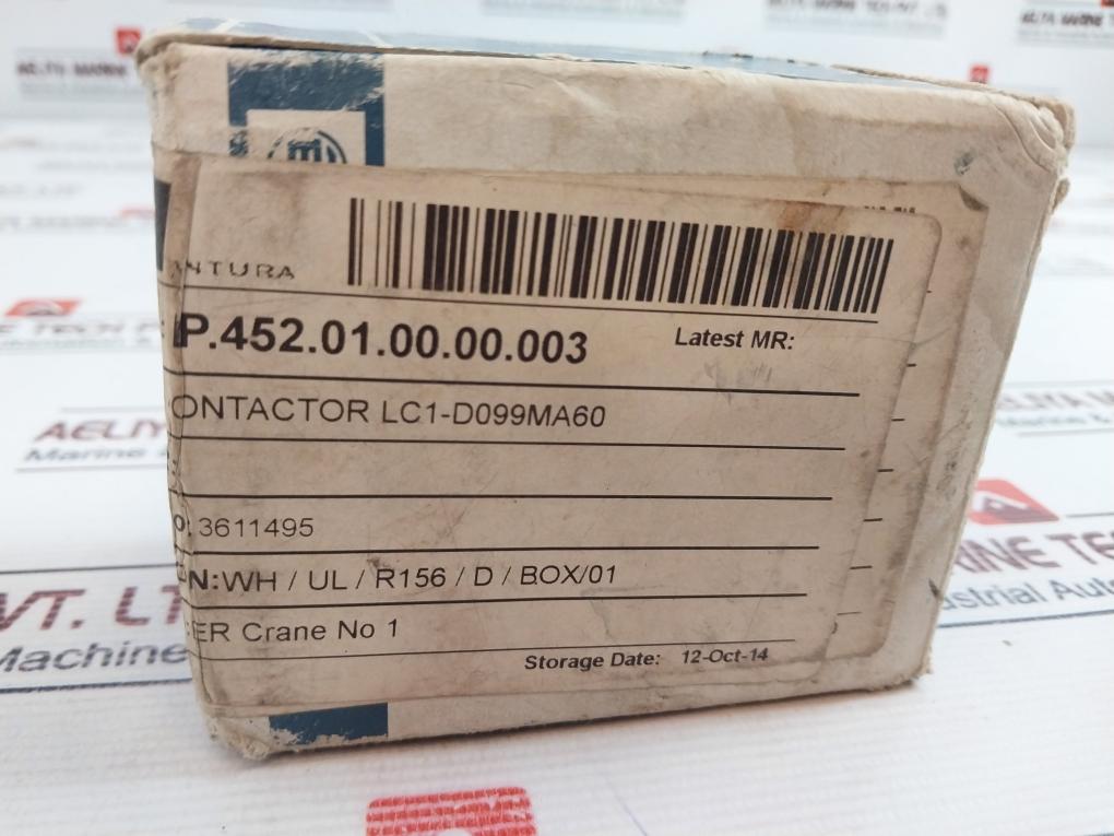 Telemecanique Lc1-d169 Contactor 660 V 40A 50-60Hz