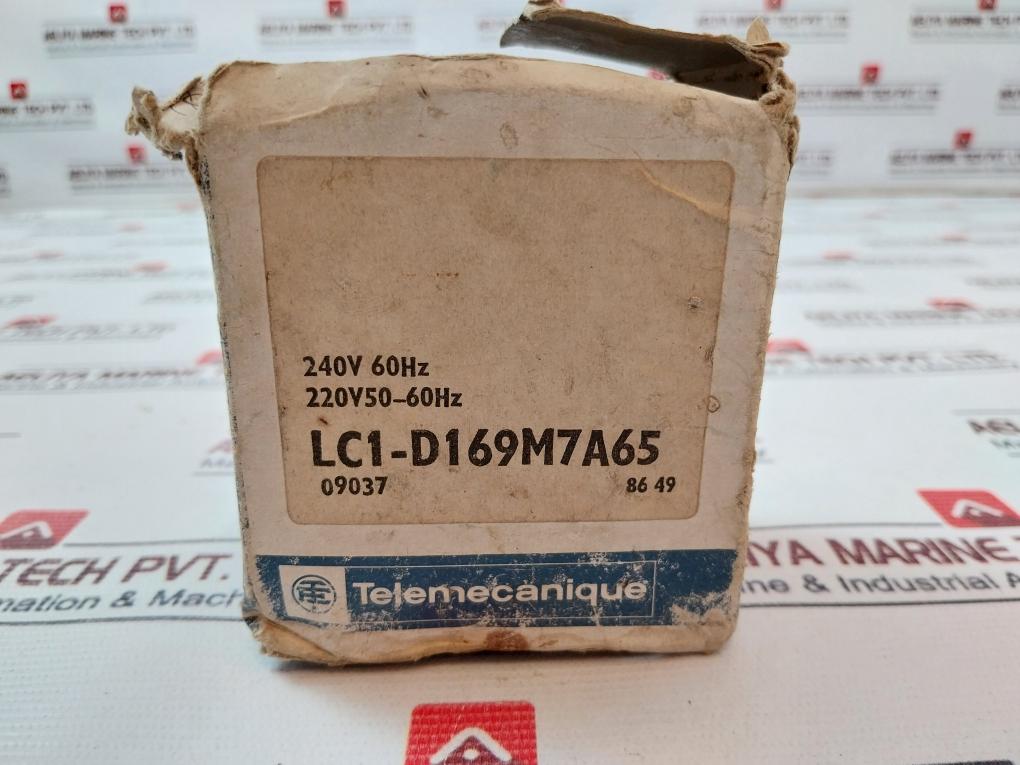 Telemecanique Lc1-d169•A 65 Contactor 40A 660V