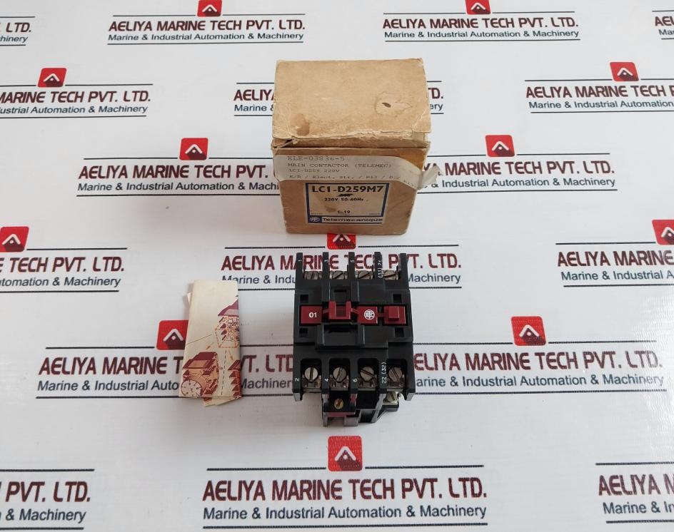Telemecanique Lc1-d259 Main Contactor 40A 660V