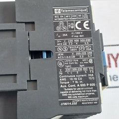 Telemecanique Lc1 D09 01 Contactor 25A 380V