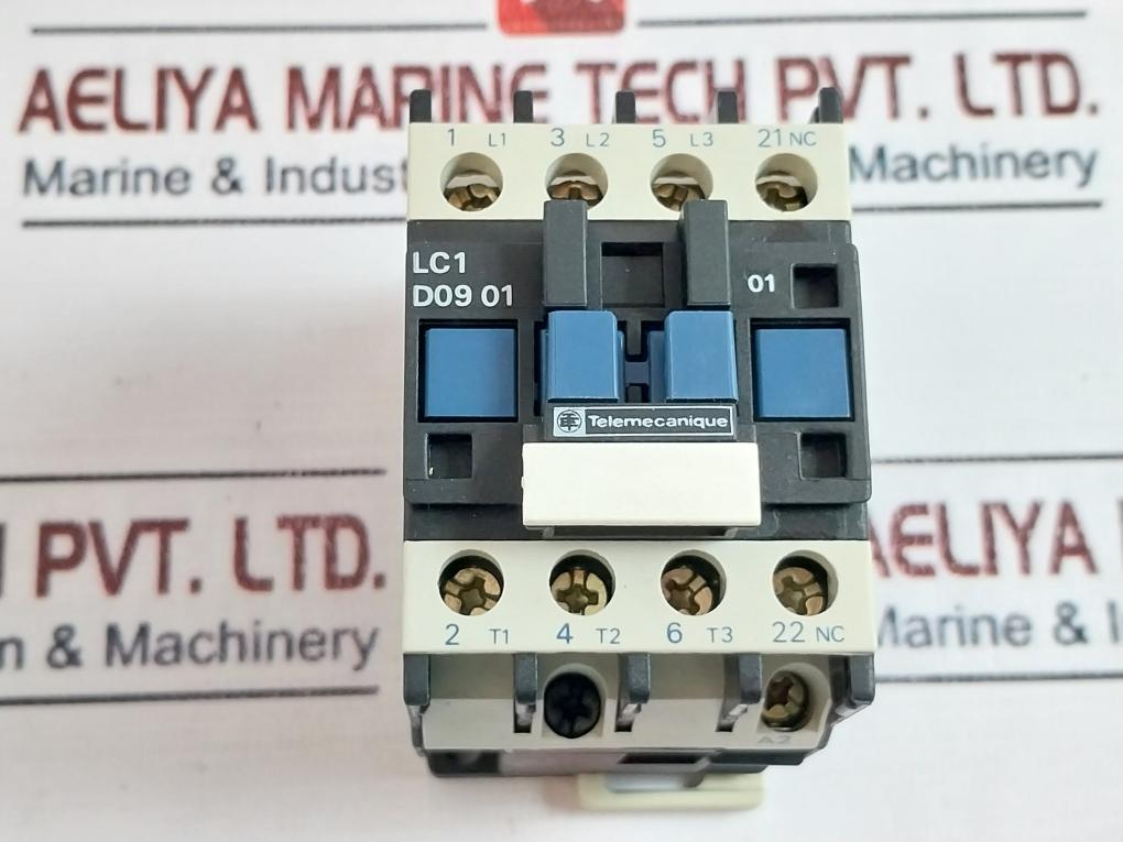 Telemecanique Lc1 D09 01 Contactor 25a 380v