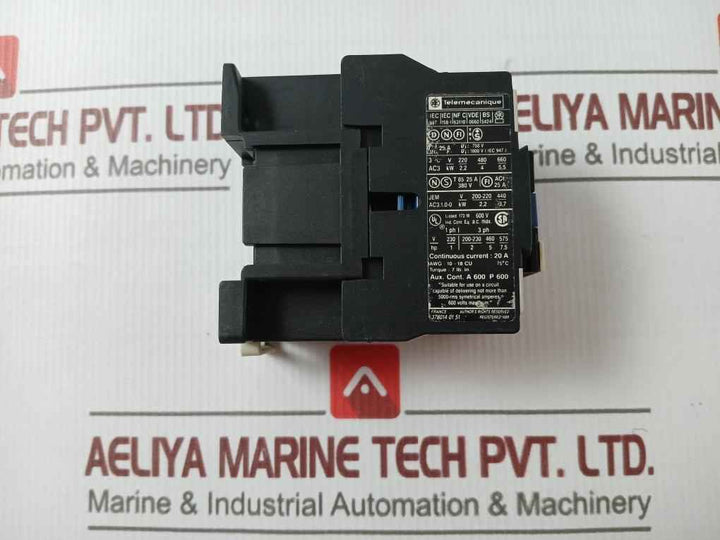 Telemecanique Lc1 D09 01 Contactor Module