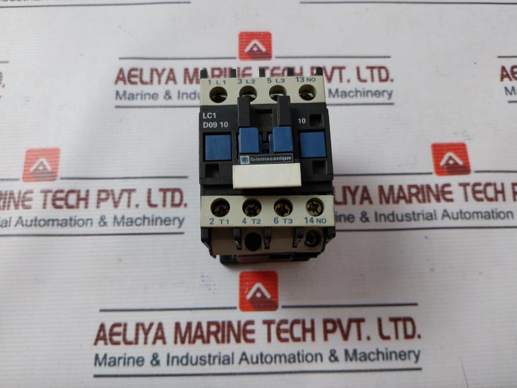 Telemecanique Lc1 D09 10 Contactor 10-18 Cu 75°C