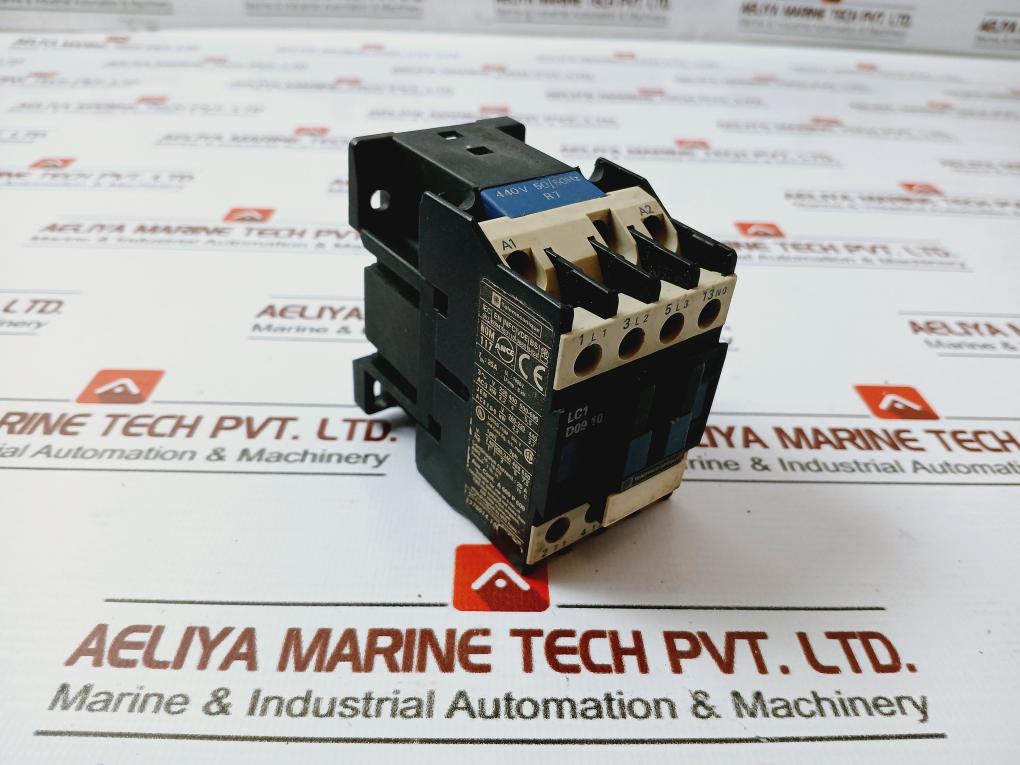 Telemecanique Lc1 D09 10 Contactor 25a 440v 50/60hz Iec 947 / En 60947 600v A.c.