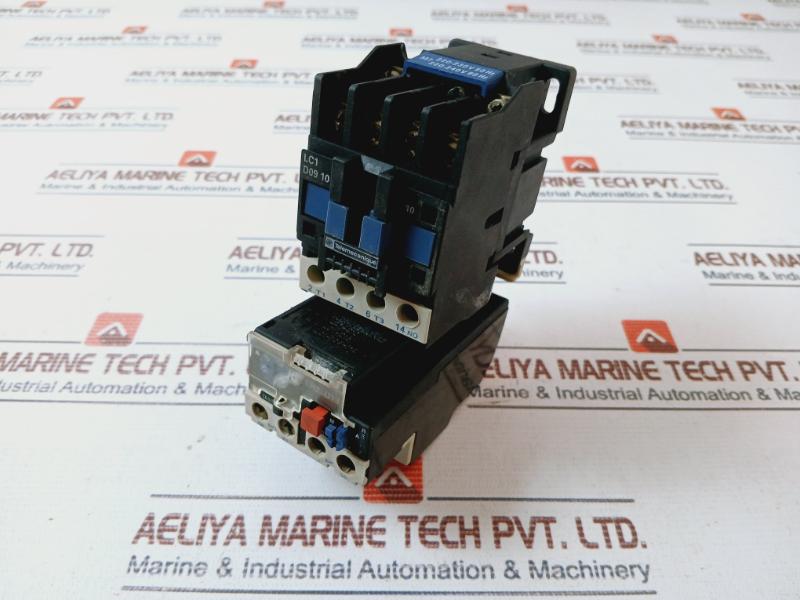 Telemecanique Lc1 D09 10 Contactor Lc1 D/Lp1 600V Ac 20A