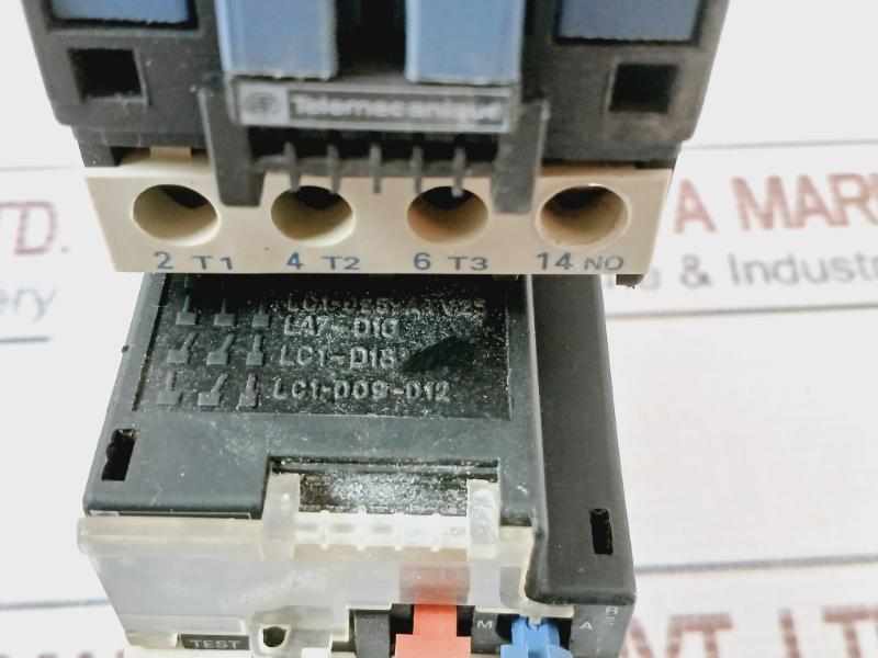 Telemecanique Lc1 D09 10 Contactor Lc1 D/Lp1 600V Ac 20A