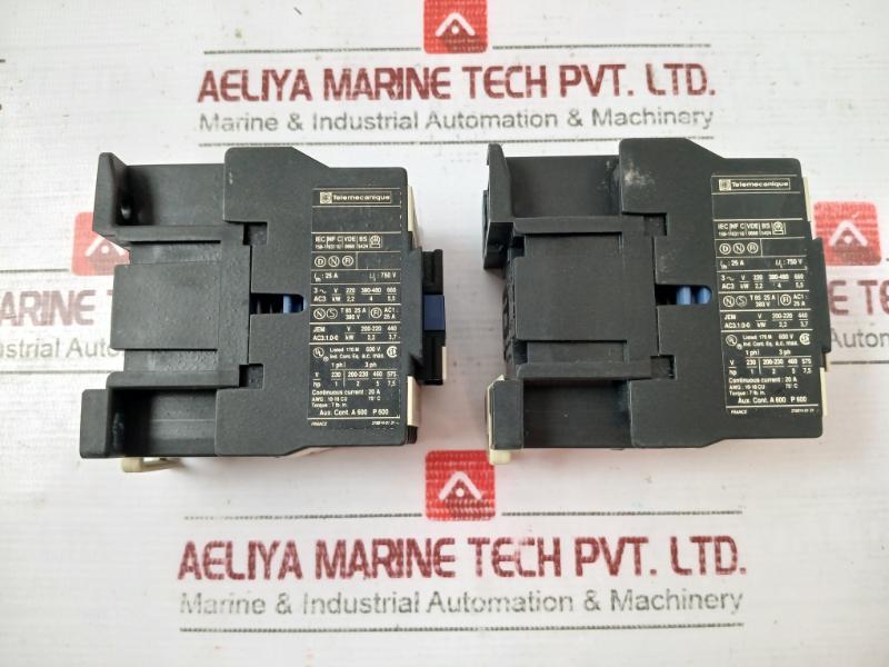 Telemecanique Lc1 D09 10 Contactor Relay 750V 220V 50/60Hz