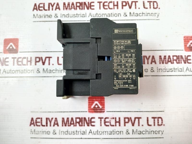 Telemecanique Lc1 D09 10 Contactor Relay 750V 220V 50/60Hz