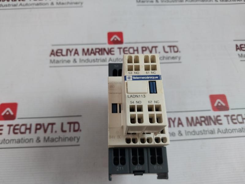 Telemecanique Lc1D093Bd 3-pole Auxiliary Module With Ladn113 Contact Block 24Vdc