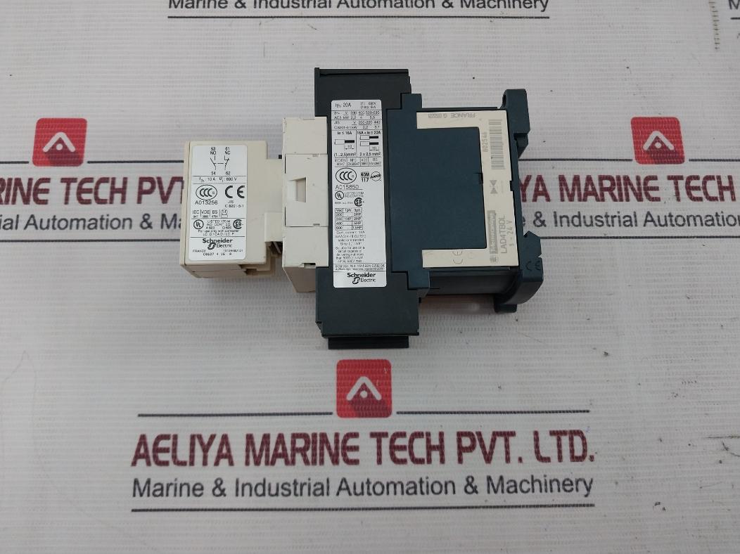 Telemecanique Lc1D093 Bd 3 Pole Contactor 24V Dc 600V Ac Max 20A