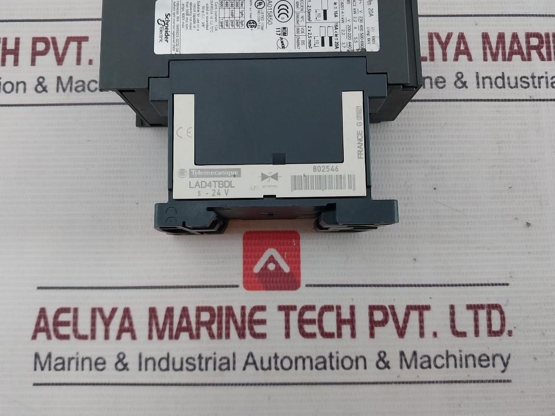 Telemecanique Lc1D093 Bd Contactor 12A A013256