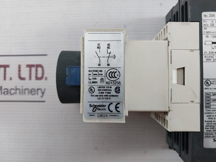 Telemecanique Lc1D093 Bd Contactor 24Vdc