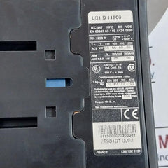 Telemecanique Lc1D11500 /Lx1D8 Coil Contactor 160A