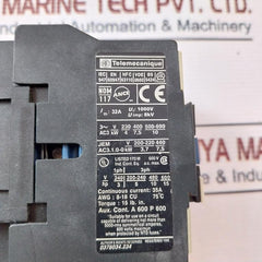 Telemecanique Lc1 D1810 Contactor 32a 1000v