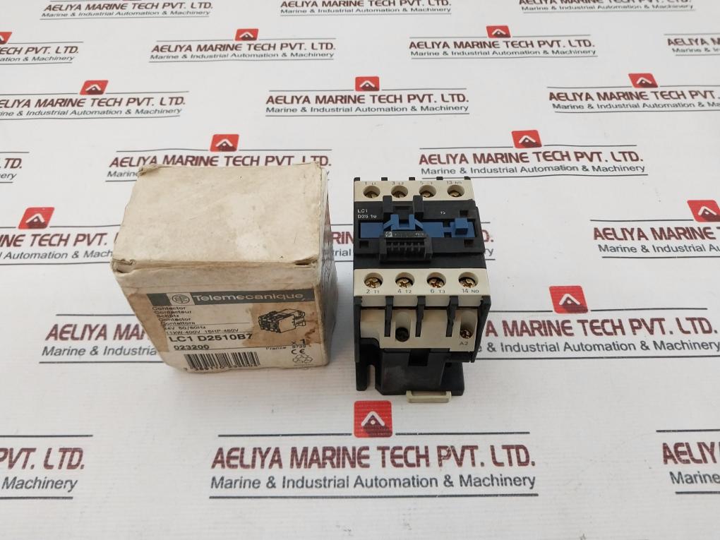 Telemecanique Lc1 D2510B7 Contactor 24V 50/60Hz