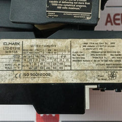 Telemecanique Lc1 D2510 Contactor With Thermal Overload Relay Lt2-e1316 50A 8 Kv
