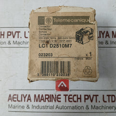 Telemecanique Lc1 D2510M7 Definite Purpose Contactor 600V Ac Max