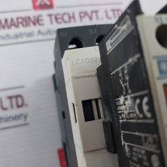Telemecanique Lc1D32 Power Contactor W/ La1Dn11 Contact Block