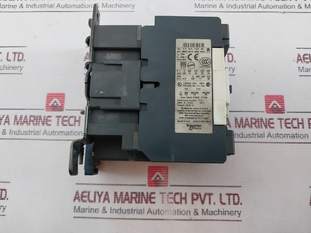 Telemecanique Lc1 D5011 Contactor 24V 50/60Hz