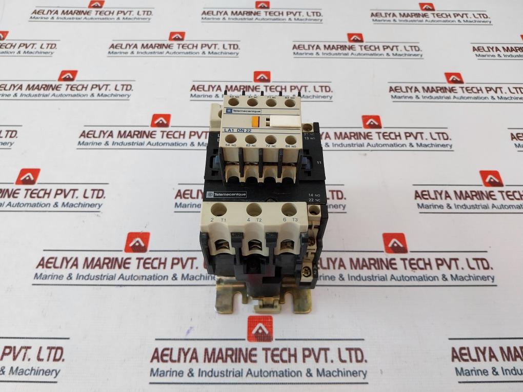 Telemecanique Lc1 D50 11/ La1 Dn22 Contactor Motor Control 80A 1000V