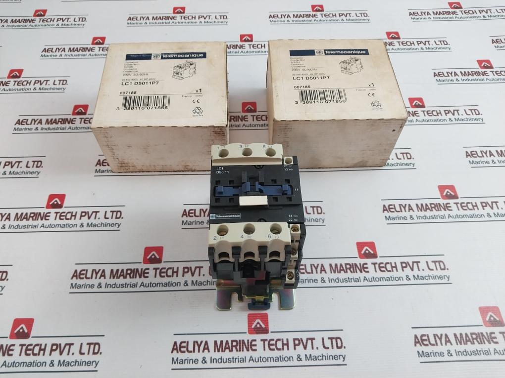 Telemecanique Lc1 D5011P7 Contactor 22 Kw-400V 40Hp-460V