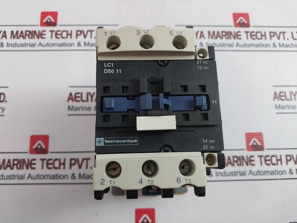 Telemecanique Lc1 D5011P7 Contactor 22 Kw-400V 40Hp-460V