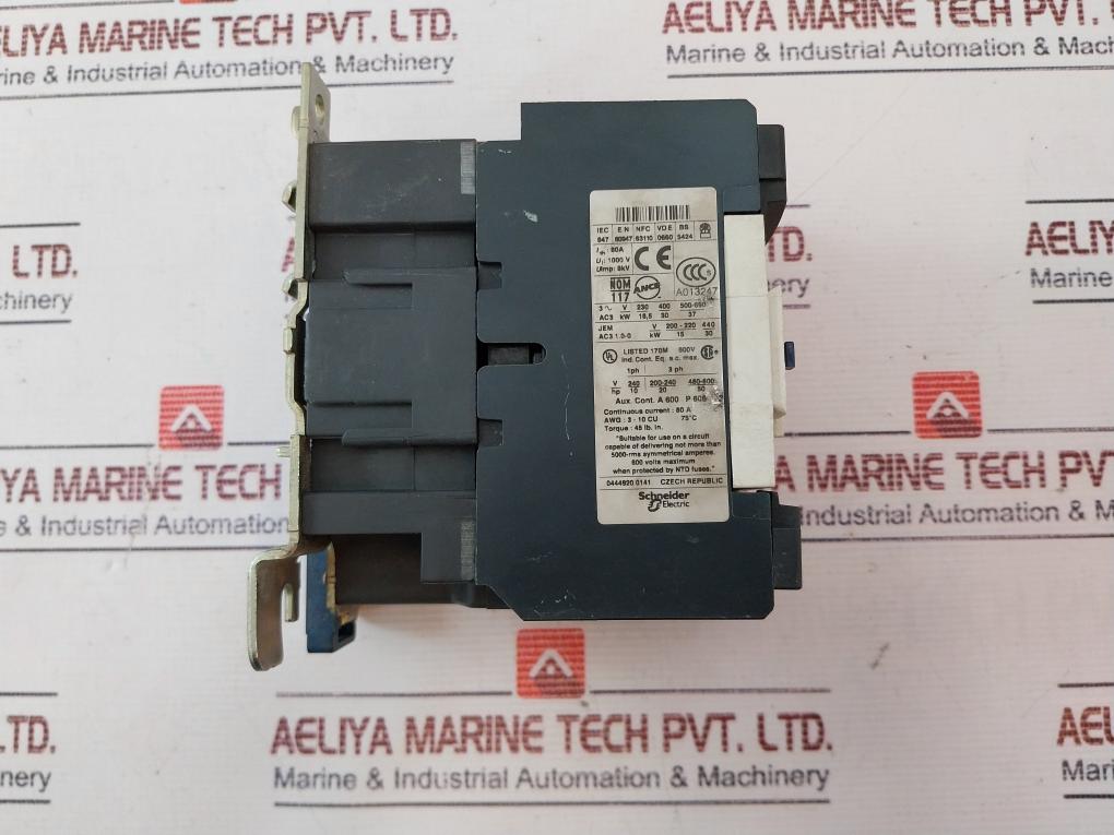 Telemecanique Lc1 D65 (Lc1 D6511) Contactor 80a 1000v