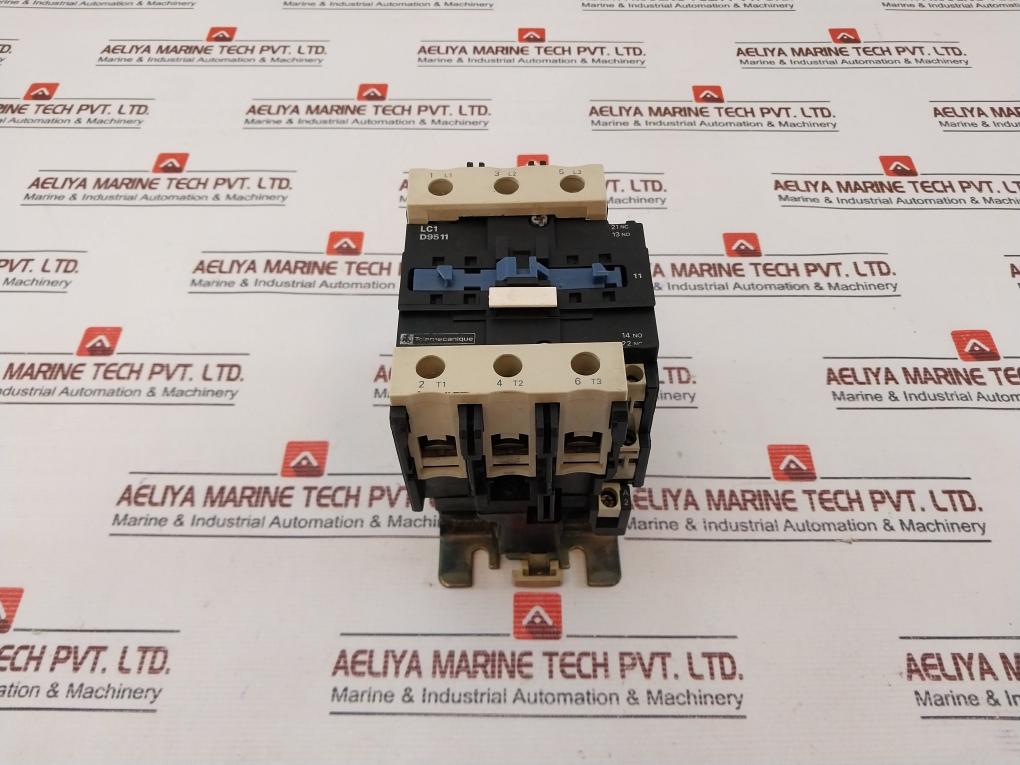 Telemecanique Lc1 D9511 Contactor 125A 600V 60Hz