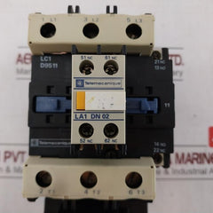 Telemecanique Lc1 D9511 Contactor, Lr2D33 Overload Relay, La1Dn02 Contact Block