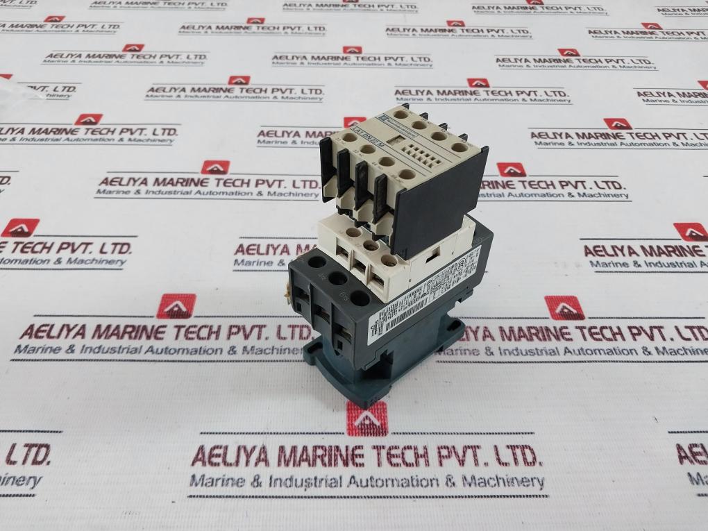 Telemecanique Lc1 D/Lp1 D, 3P Contactor W/ La1 Dn22 M Contact Block