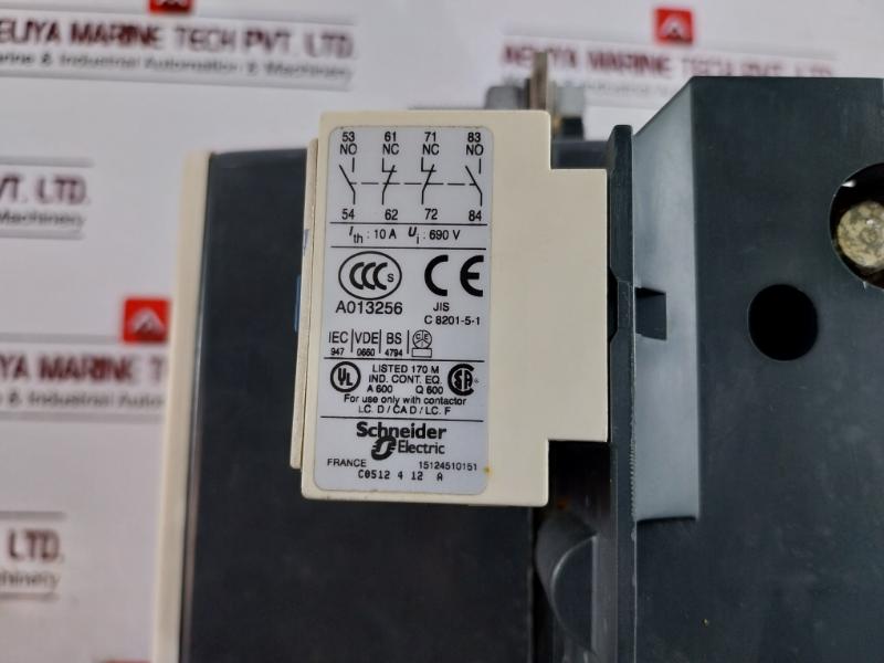 Telemecanique Lc1F400 Contactor 420A , Nfc 63-110 , 220-230V 50-60Hz