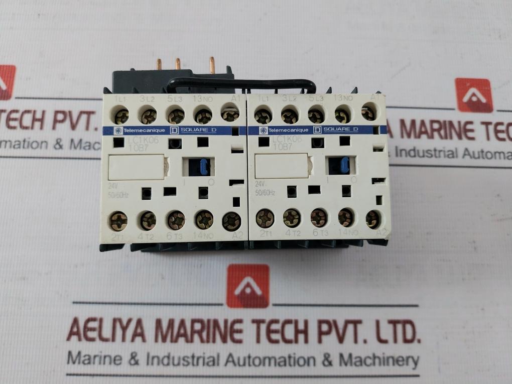 Telemecanique Lc1K0610B7 Square D Contactor 50/60Hz 60/75C 2F04152311 Gv2-af01