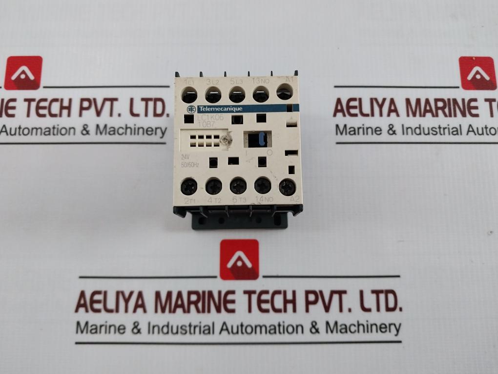 Telemecanique Lc1K06 Contactor 50/60Hz 24V 10B7 A013250 600V 14-18 Cu 60/75C 20A
