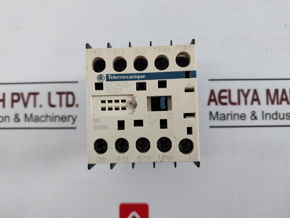 Telemecanique Lc1K06 Contactor 50/60Hz 24V 10B7 A013250 600V 14-18 Cu 60/75C 20A