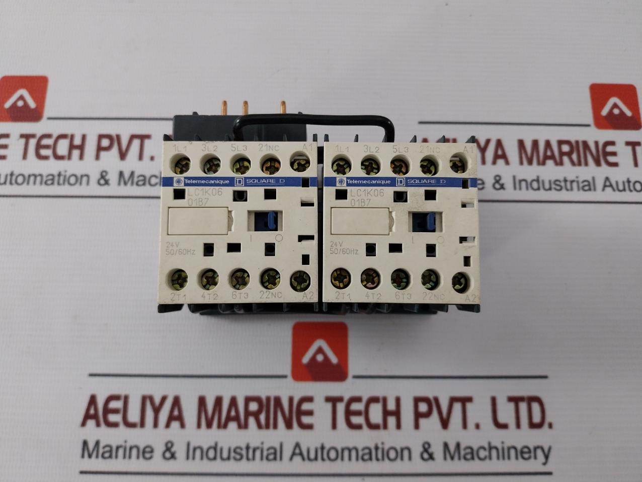 Telemecanique Lc1K06 Contactor Set 24V 50/60Hz 20A 690V 15A 8Kv 600V 1.7Nm
